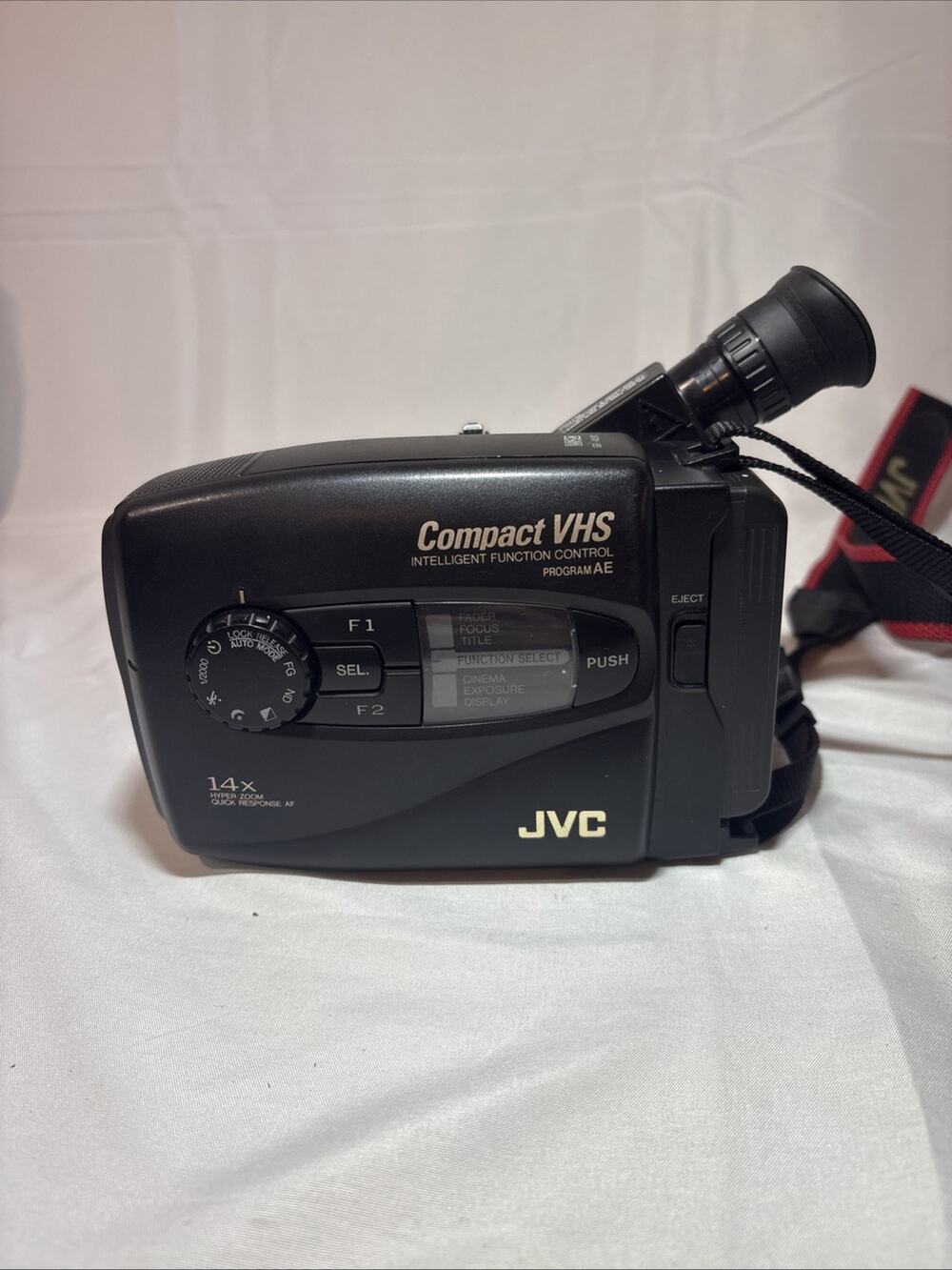 JVC GR-AX510U Compact VHS Camcorder 14X Hyper Zoom 46mm *Tested Working*